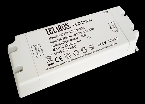 12 Volt DC Constant Voltage Letaron LED Driver For Bathroom